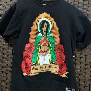Aaliyah Virgin Mary T Shirt